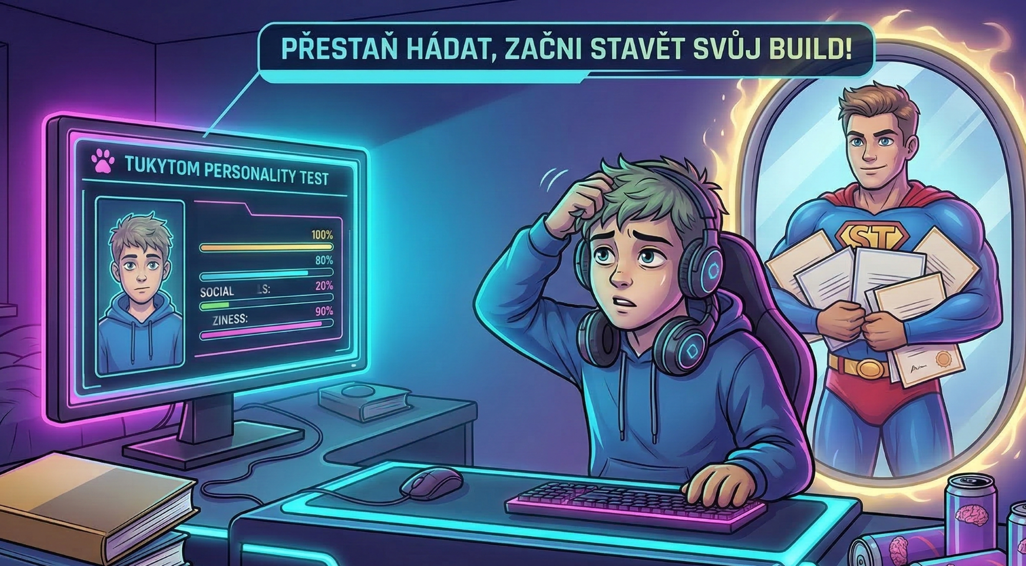 Střední škola: Survival guide, jak si nevybrat blbě (v době, kdy AI mění pravidla hry)